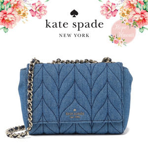 NWT Kate Spade Briar Lane Quilted Denim Mini